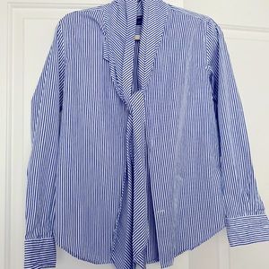 Ralph Lauren Sports tie blouse.